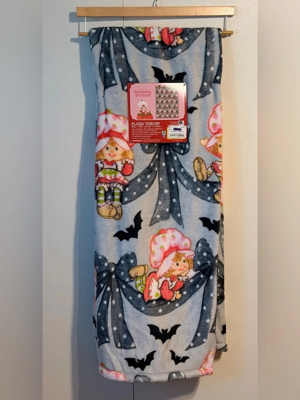 Strawberry Shortcake Halloween Blanket